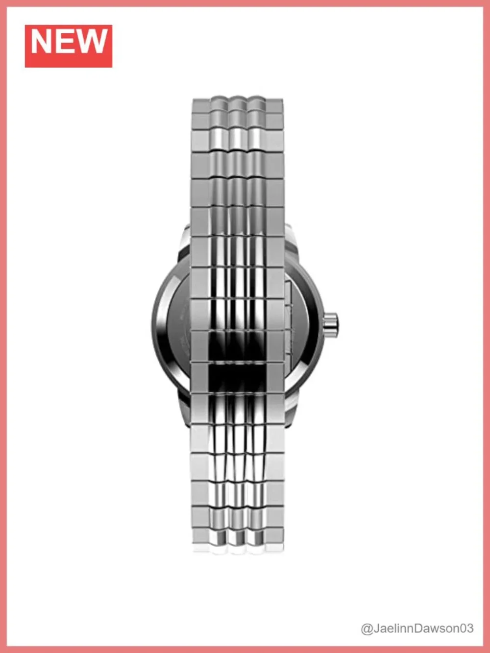 Women's Timex Easy Reader Watch - Silver-Tone Stainless Steel Expansion Band,